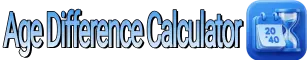 Age Difference Calculator